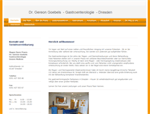 Tablet Screenshot of gastrogoebels.de